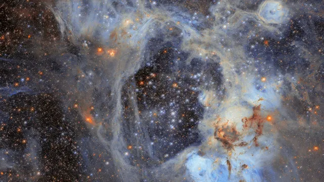 Hubble'dan Kozmik Başyapıt: Samanyolu'nun Komşusunda Göz Kamaştıran 'Süper Balon' Keşfedildi