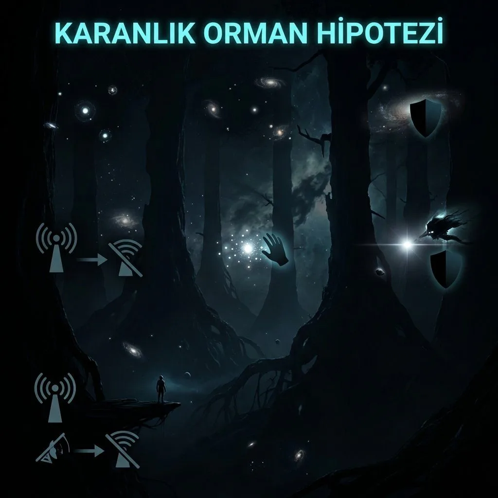 KARANLIK ORMAN HİPOTEZİ: UZAY NEDEN BU KADAR SESSİZ VE KORKUTUCU?